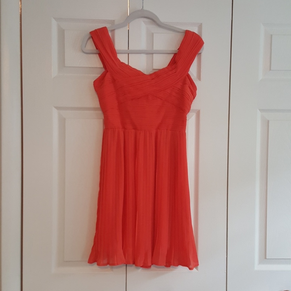 BB Dakota Pleated Party Dress